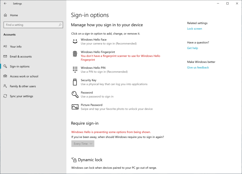 Build 18298 Sign-In