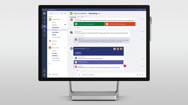 Microsoft Teams Screen