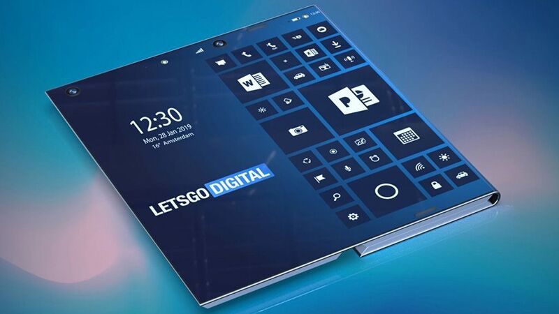 Intel Trifold Phone