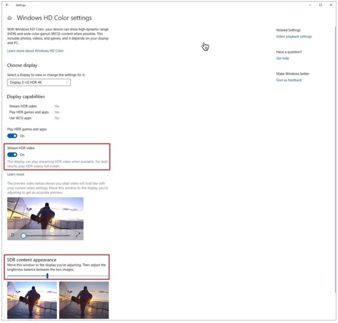 Windows 10 HDR 3