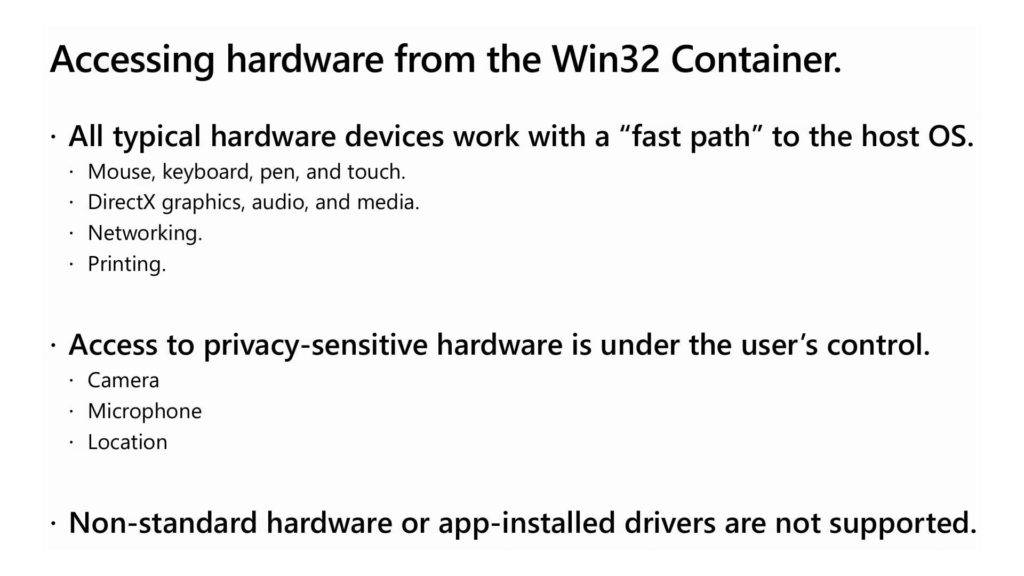 Windows 10X Win32 Apps