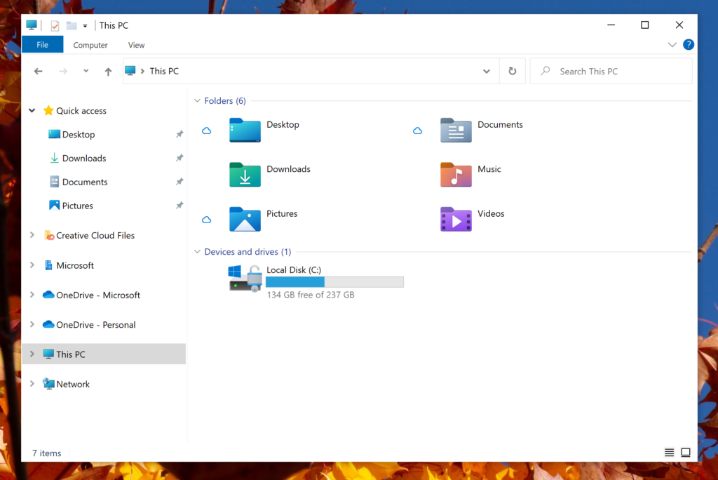 Build 21343 File Explorer Icons