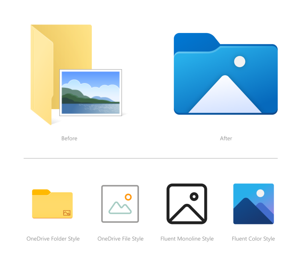 Build 21343 Pictures Folder Icons